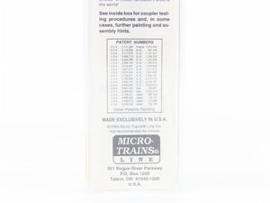 N Scale Micro-Trains 61010 RI Rock Island 50' Gondola 187507 RTR