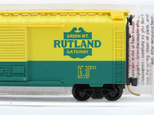 N Scale Micro-Trains 20146 RUT Rutland 40' Box Car 103 RTR