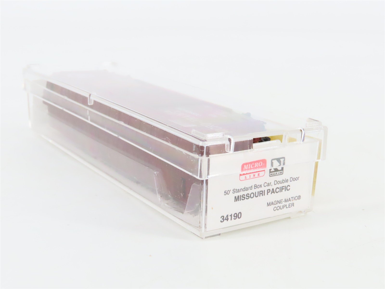 N Scale Micro-Trains 34190 MP Missouri Pacific 50' Box Car 90277 RTR
