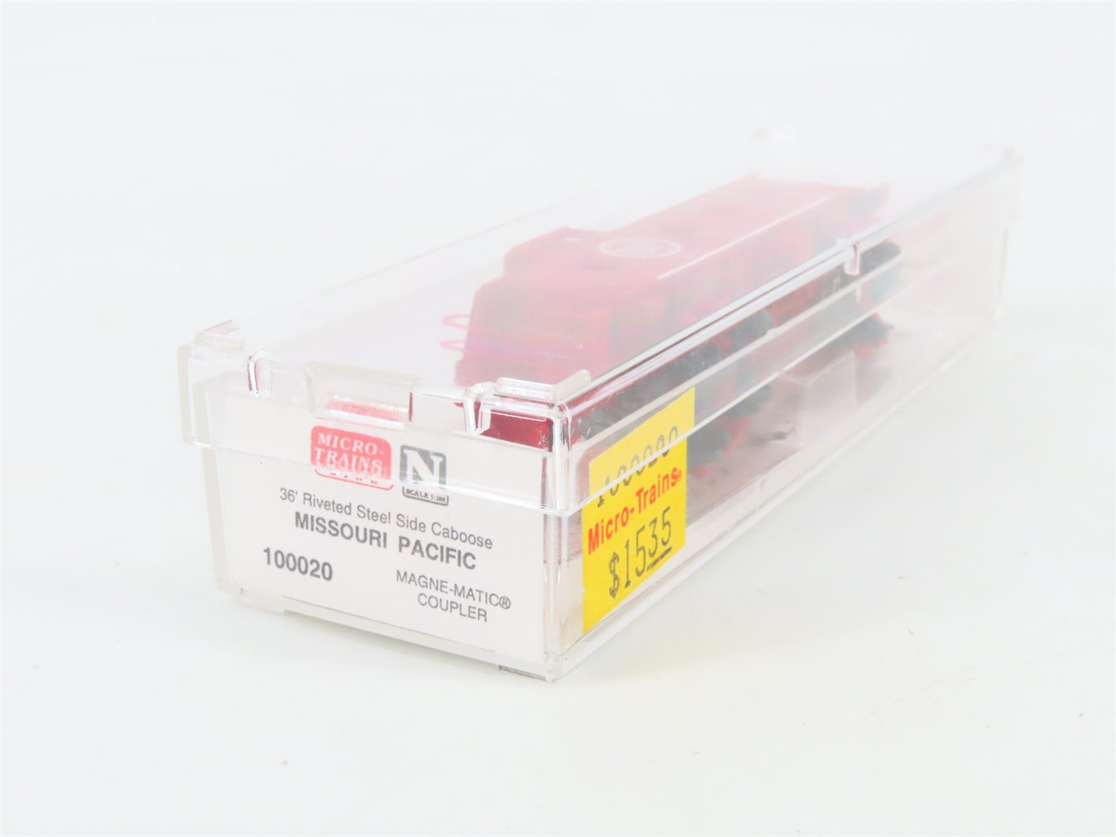 N Scale Micro-Trains 100020 MP Missouri Pacific 36' Caboose 13075 RTR