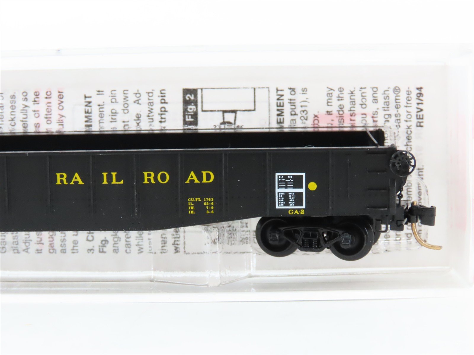 N Scale Micro-Trains 46340 ARR Alaska Railroad 50' Fishbelly Gondola 13843 RTR