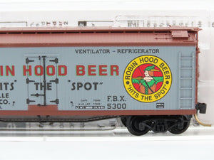 N Scale Micro-Trains 49450 FBX Fontenelle Brewing Co. 40' Beer Reefer 5300 RTR