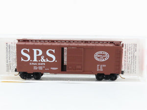 N Scale Micro-Trains 20246 Spokane, Portland & Seattle 40' Box Car RTR