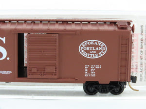 N Scale Micro-Trains 20246 Spokane, Portland & Seattle 40' Box Car RTR