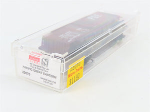 N Scale Micro-Trains 22070 PGE Pacific Great Eastern 40' Box Car 4942 RTR