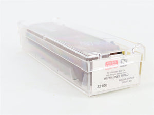 N Scale Micro-Trains 33100 MILW Milwaukee Road 50' Box Car 12125 RTR