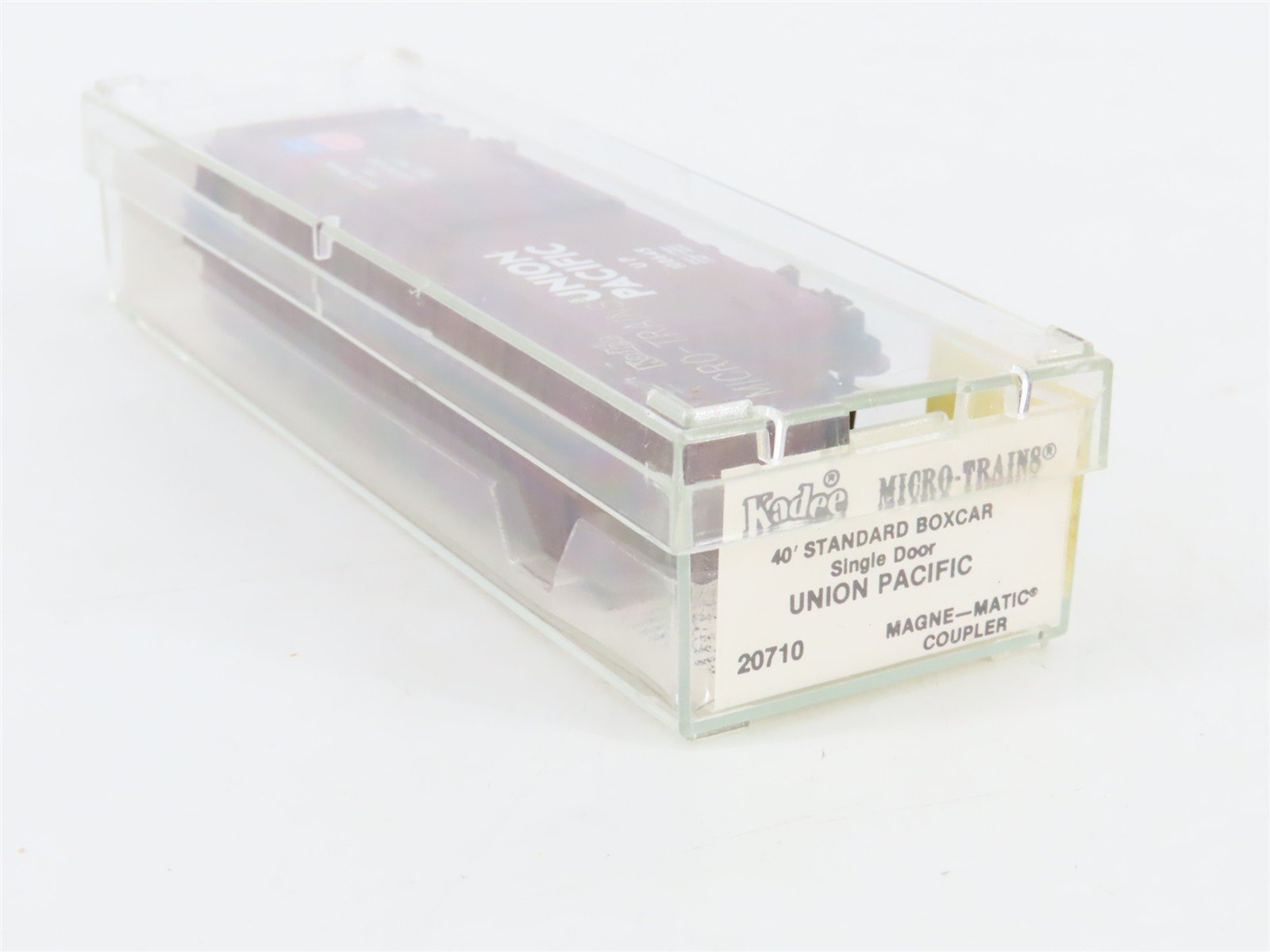 N Scale Micro-Trains 20710 UP Union Pacific 40' Single Door Box Car 108645 RTR