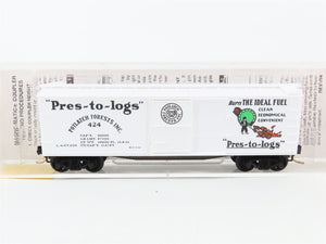 N Scale Micro-Trains 42060 PFI Potlatch Forests Inc. 40' Box Car 424 RTR