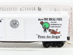 N Scale Micro-Trains 42060 PFI Potlatch Forests Inc. 40' Box Car 424 RTR
