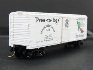 N Scale Micro-Trains 42060 PFI Potlatch Forests Inc. 40' Box Car 424 RTR