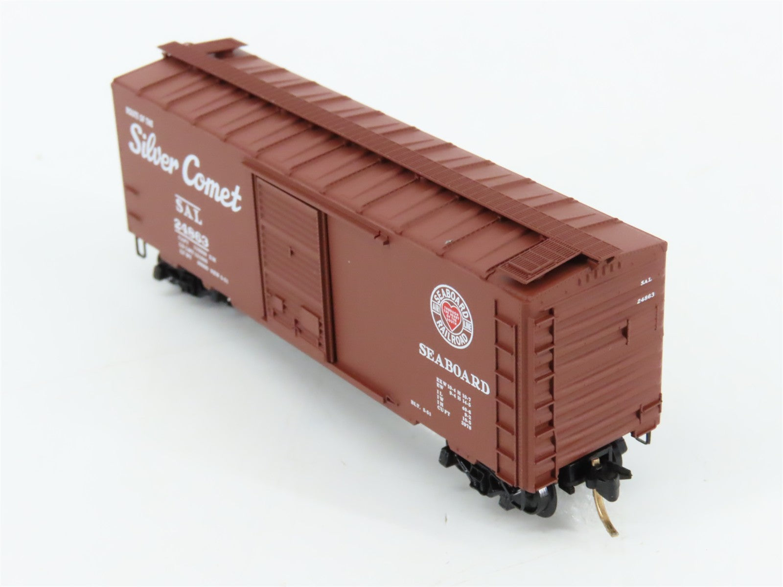 N Scale Micro-Trains 42060 PFI Potlatch Forests Inc. 40' Box Car 424 RTR