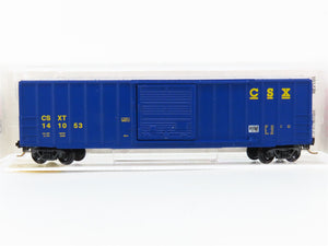 N Scale Micro-Trains 25550/1 CSXT CSX Transportation 50' Rib Side Box Car RTR