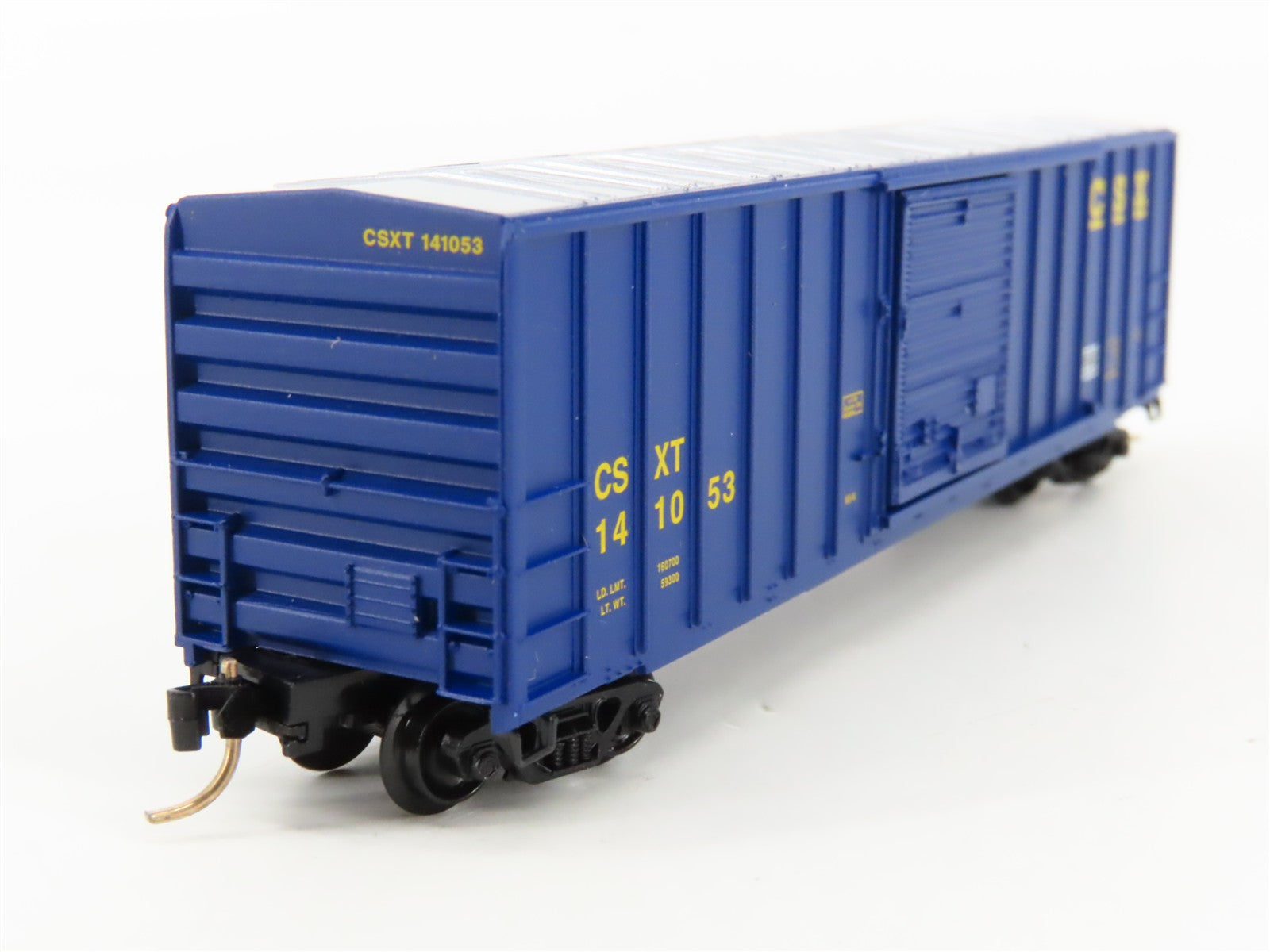 N Scale Micro-Trains 25550/1 CSXT CSX Transportation 50' Rib Side Box Car RTR