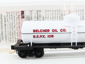 N Scale Micro-Trains 65420 BEPX Belcher Oil Co. 39' 39' Single Dome Tank Car RTR