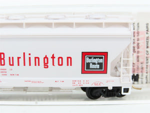 N Scale Micro-Trains 92070 Chicago, Burlington & Quincy 2-Bay Covered Hopper RTR