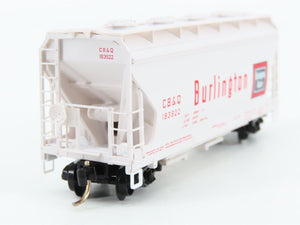N Scale Micro-Trains 92070 Chicago, Burlington & Quincy 2-Bay Covered Hopper RTR