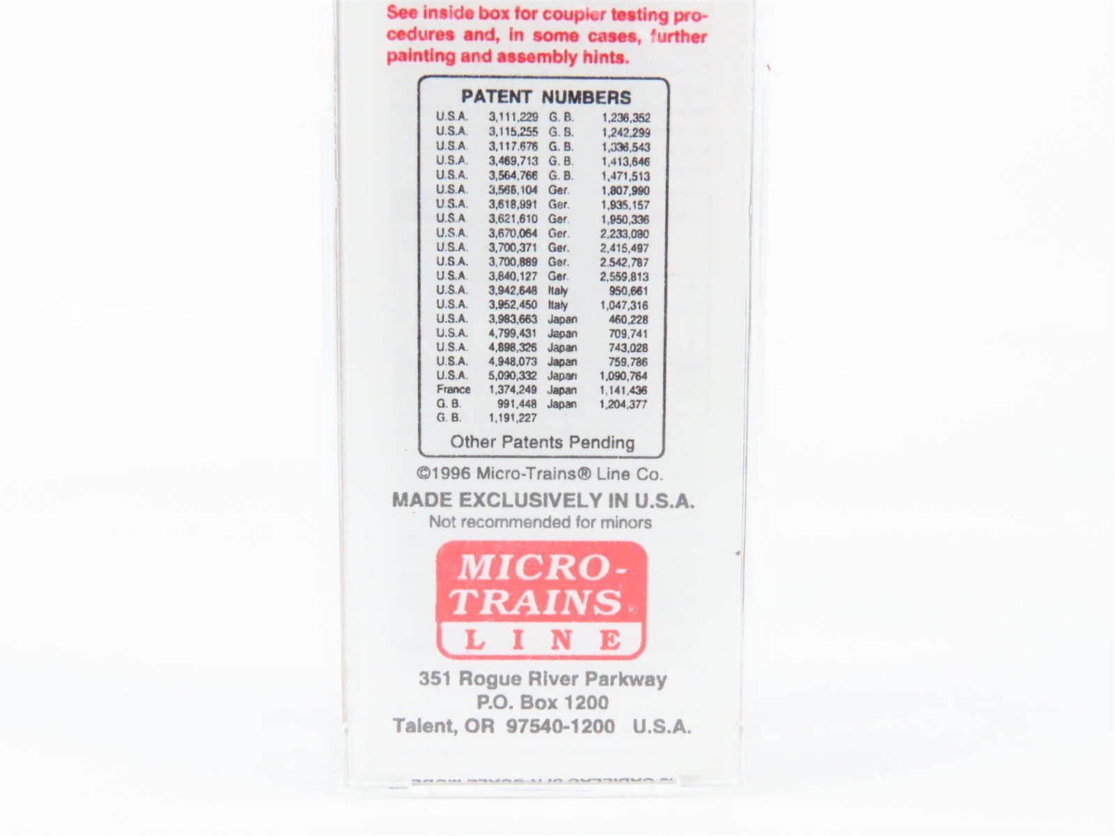 N Scale Micro-Trains 25550/2 CSX 50' 50' Rib Side Box Car, Single Door RTR