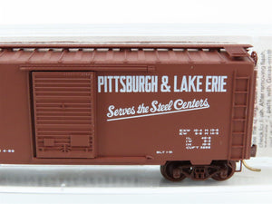 N Scale Micro-Trains 20410 P&LE Pittsburgh & Lake Erie 40' Box Car 20375 RTR
