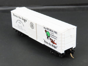 N Scale Micro-Trains 42060 PFI Potlatch Forests Inc. 40' Box Car 424 RTR