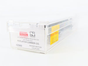 N Scale Micro-Trains 42060 PFI Potlatch Forests Inc. 40' Box Car 424 RTR