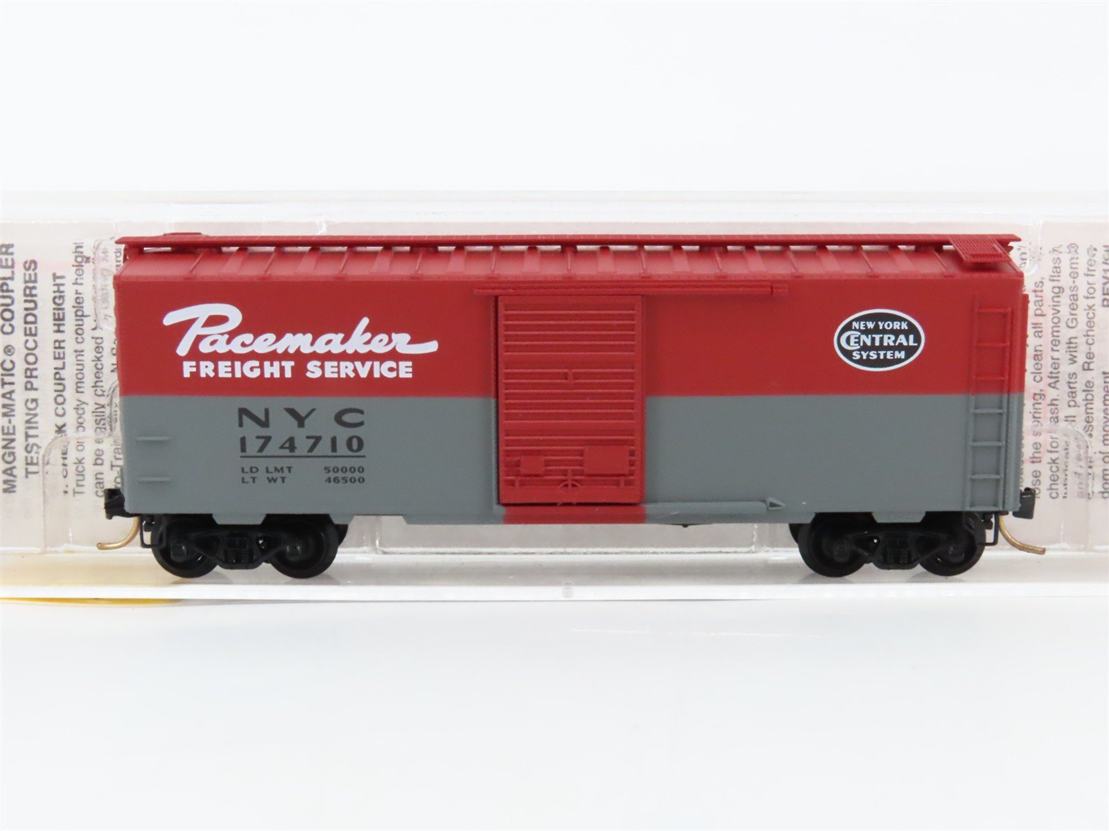 N Scale Micro-Trains 20240 NYC New York Central 40' Box Car 174710 RTR