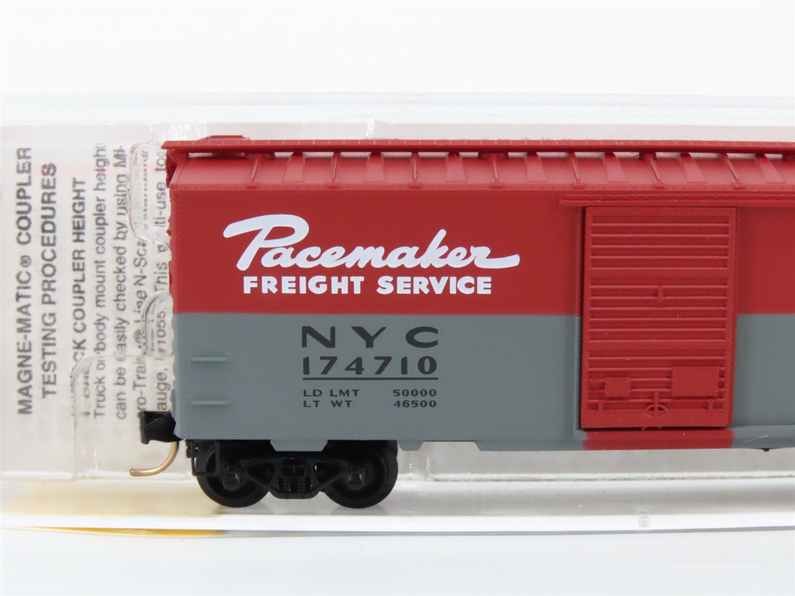 N Scale Micro-Trains 20240 NYC New York Central 40' Box Car 174710 RTR