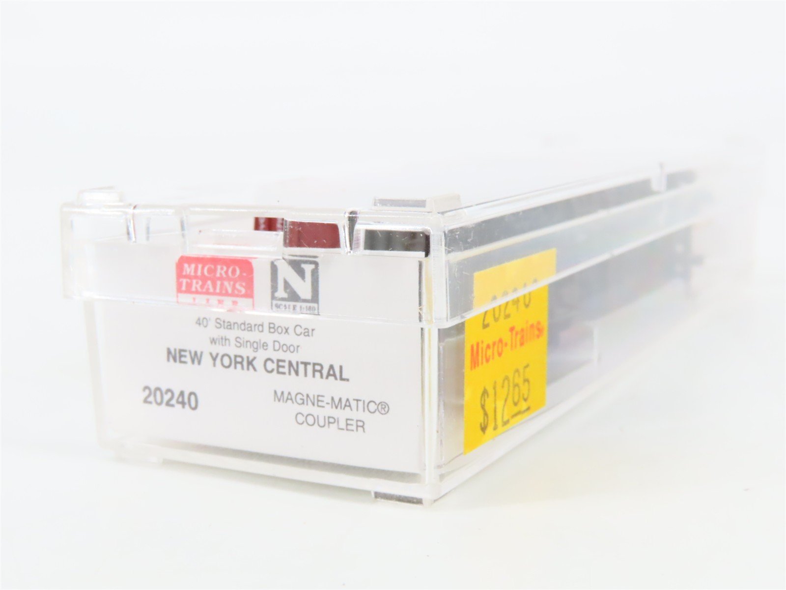 N Scale Micro-Trains 20240 NYC New York Central 40' Box Car 174710 RTR