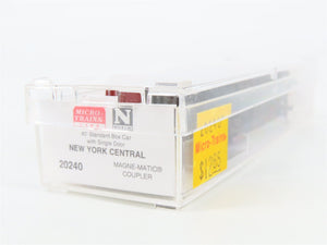 N Scale Micro-Trains 20240 NYC New York Central 40' Box Car 174710 RTR