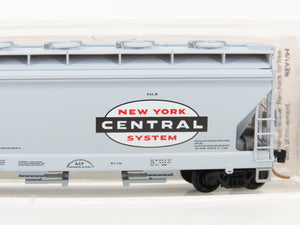 N Scale Micro-Trains 93030 NYC New York Central 3-Bay Covered Hopper 886025 RTR