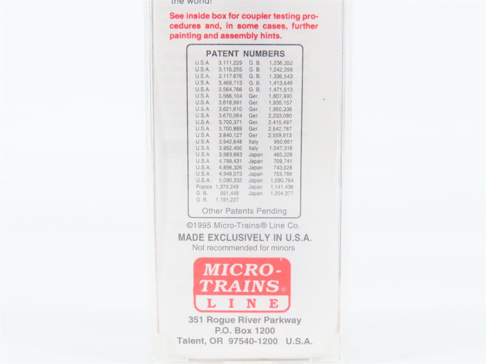 N Scale Micro-Trains 34050 SP Southern Pacific 50' Box Car 202516 RTR