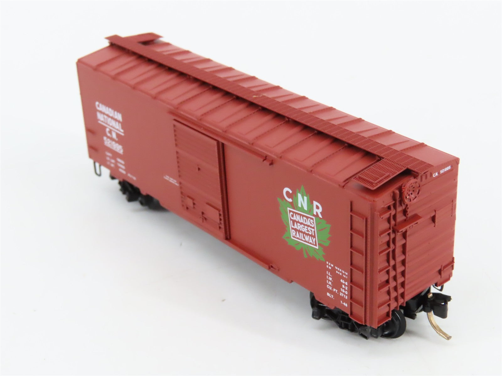 N Scale Micro-Trains 20206 CN Canadian National 40' Box Car 521995 RTR