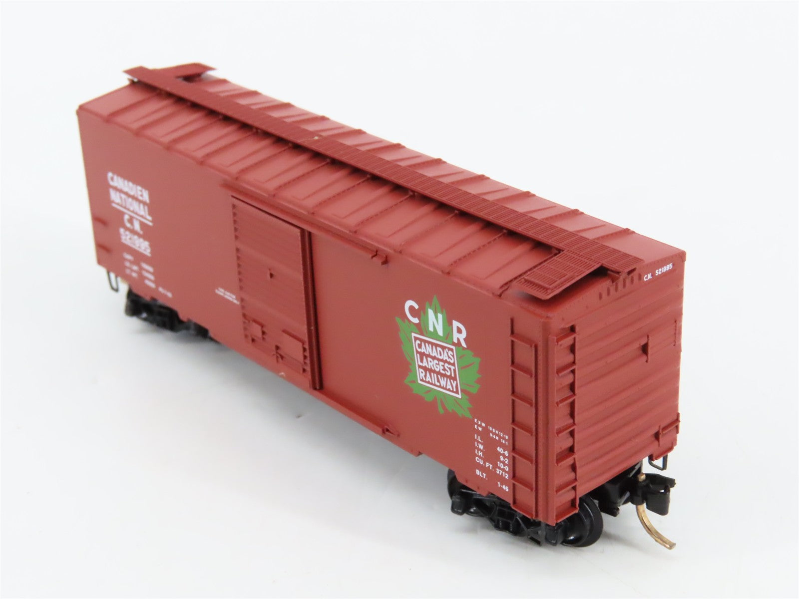 N Scale Micro-Trains 20206 CN Canadian National 40' Box Car 521995 RTR
