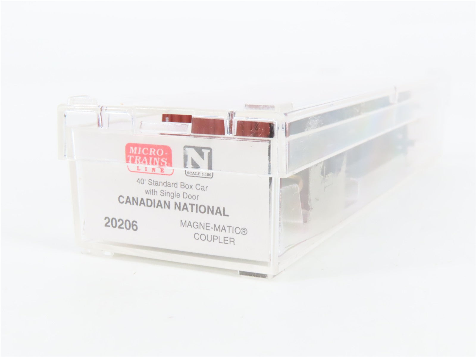 N Scale Micro-Trains 20206 CN Canadian National 40' Box Car 521995 RTR