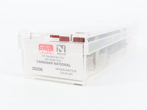N Scale Micro-Trains 20206 CN Canadian National 40' Box Car 521995 RTR