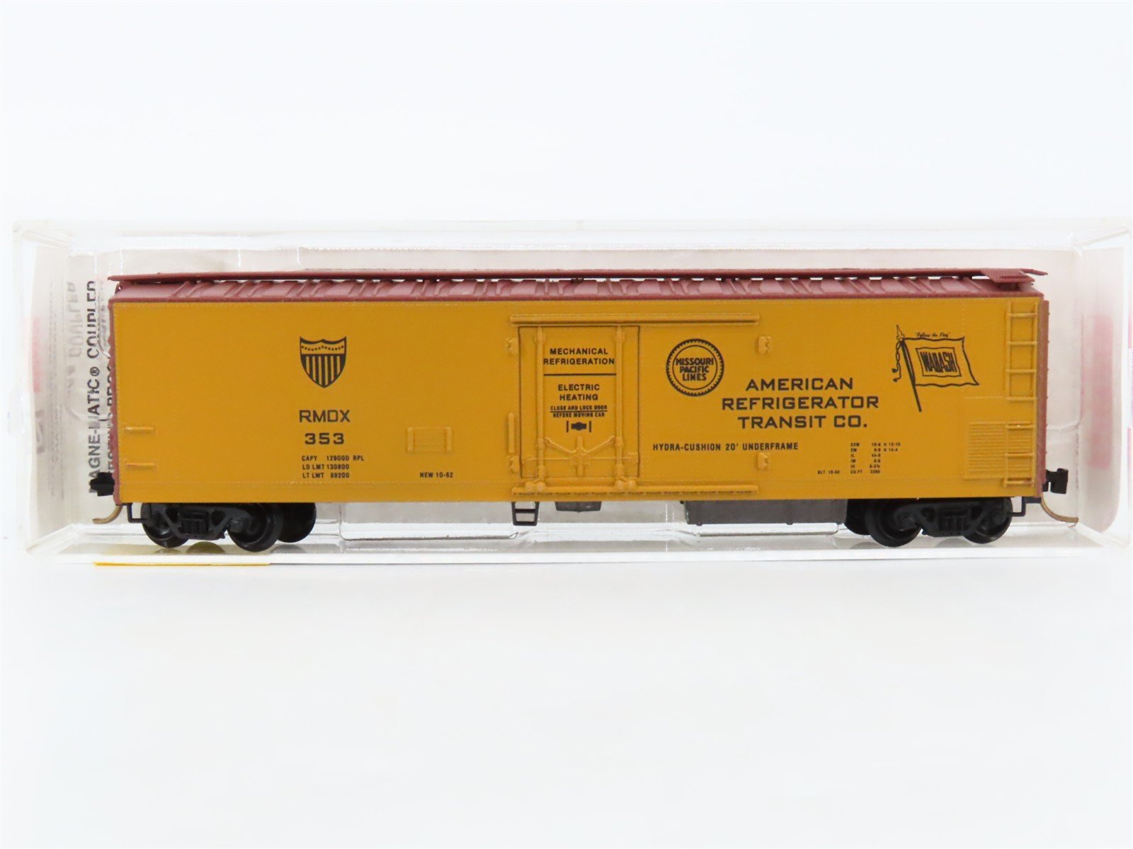 N Scale Micro-Trains 69050 RMDX American Refrigerator Transit 51' Reefer 353 RTR