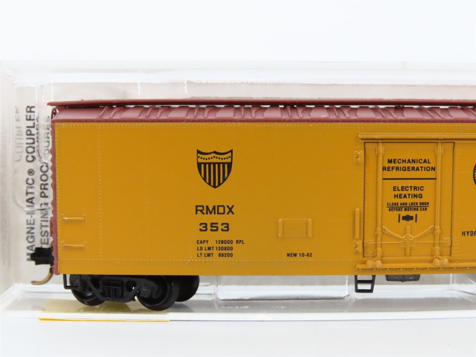 N Scale Micro-Trains 69050 RMDX American Refrigerator Transit 51' Reefer 353 RTR