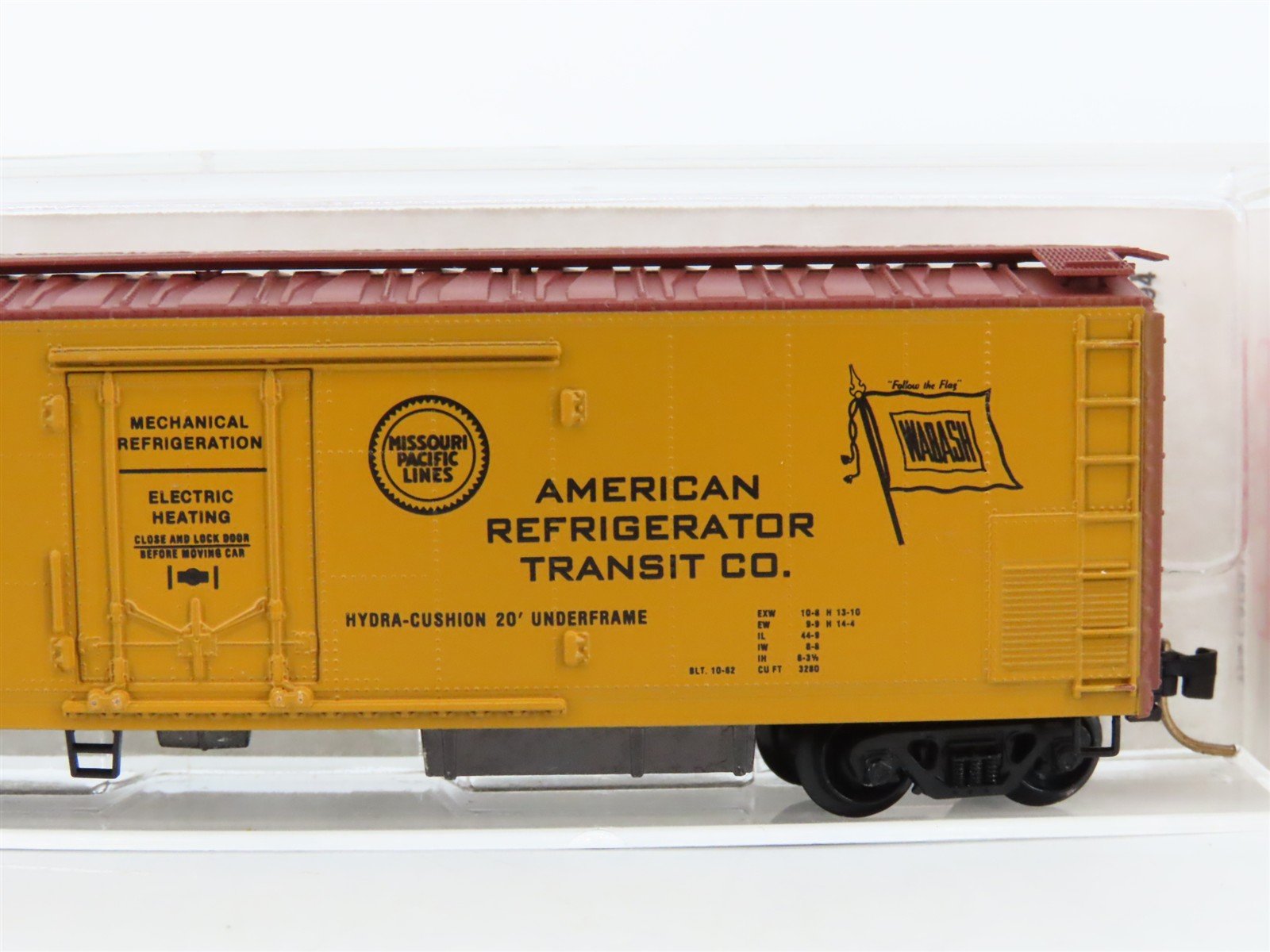 N Scale Micro-Trains 69050 RMDX American Refrigerator Transit 51' Reefer 353 RTR
