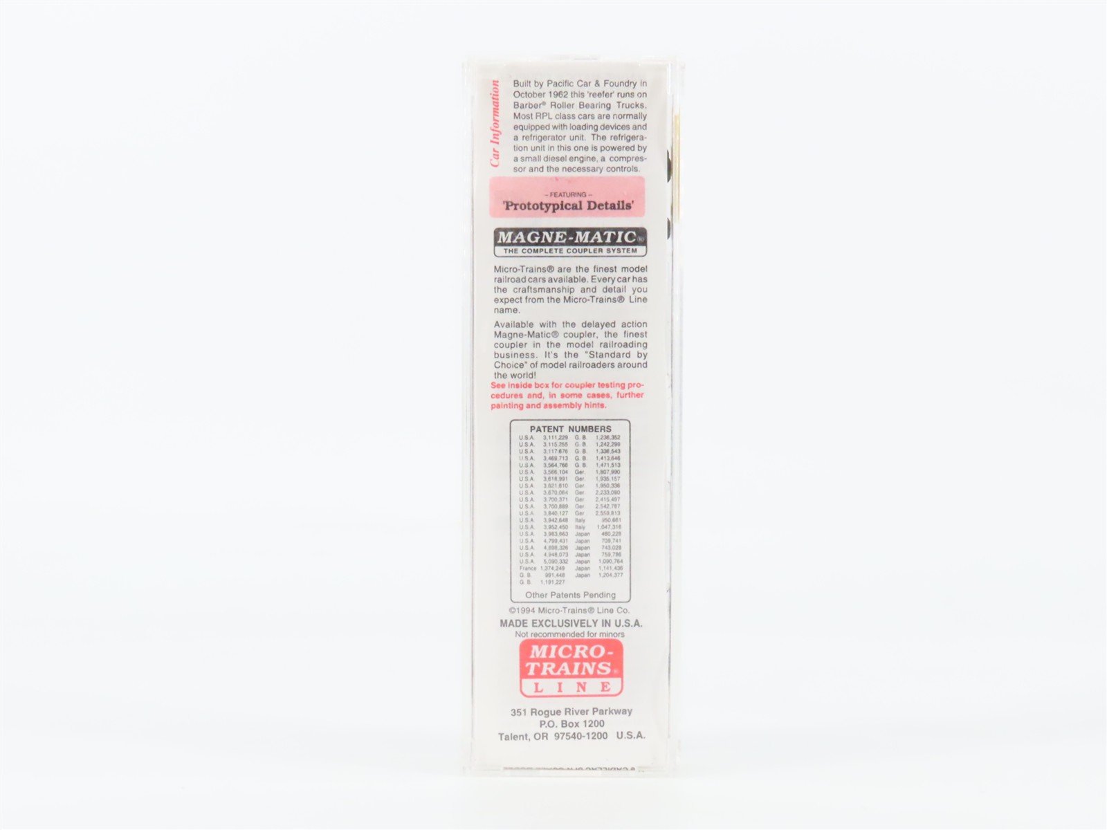 N Scale Micro-Trains 69050 RMDX American Refrigerator Transit 51' Reefer 353 RTR