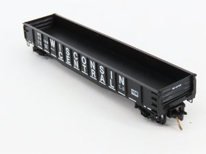 N Scale Micro-Trains 46330 Wisconsin Central 50' Gondola with Fishbelly Side RTR