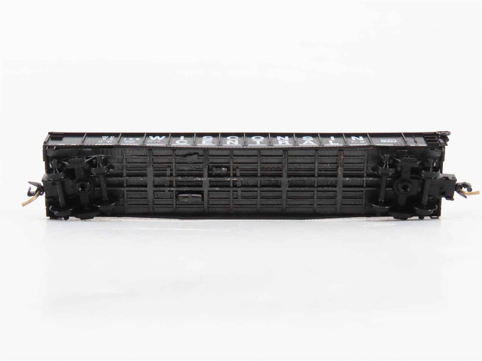 N Scale Micro-Trains 46330 Wisconsin Central 50' Gondola with Fishbelly Side RTR