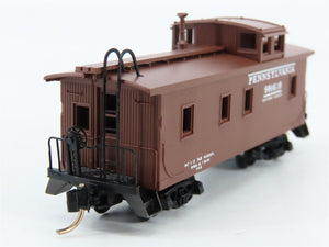 N Scale Micro-Trains 51160 PRR Pennsylvania 34' Wood Sheathed Caboose 981618 RTR