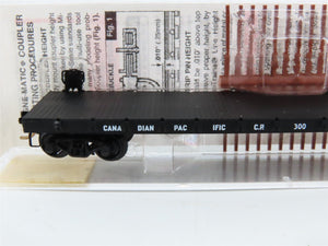 N Scale Micro-Trains 44040 CP Canadian Pacific 50' Flat Car 300055 RTR