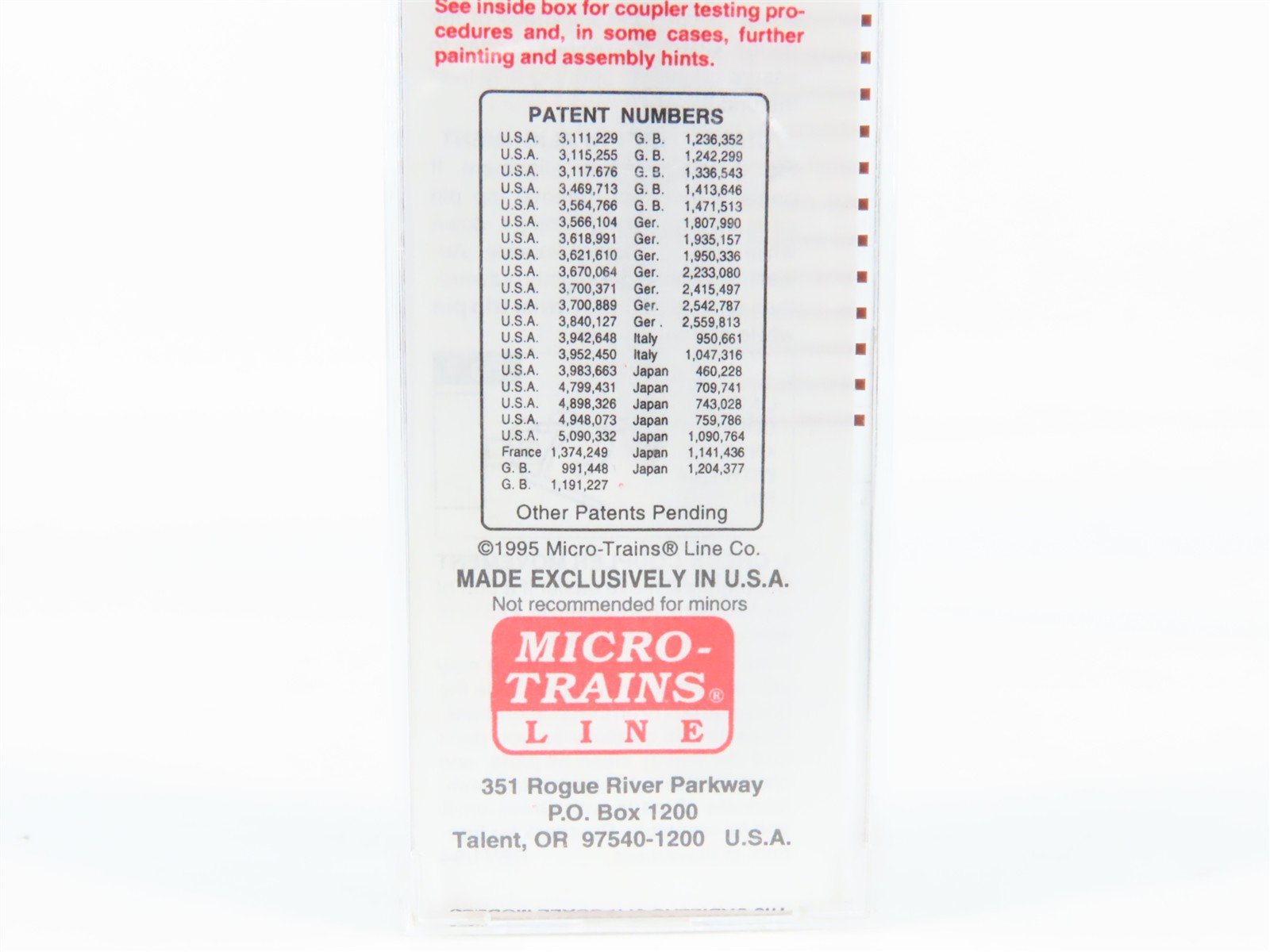 N Scale Micro-Trains 44040 CP Canadian Pacific 50' Flat Car 300055 RTR