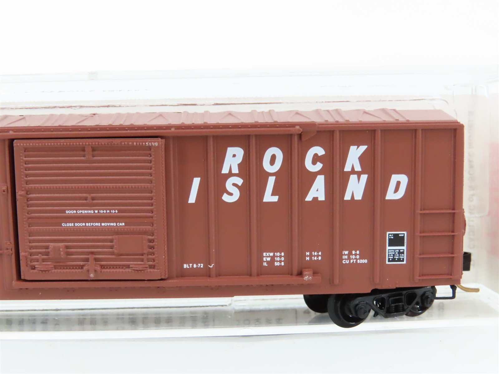 N Scale Micro-Trains 25430 RI Rock Island 50' Box Car 36187 RTR