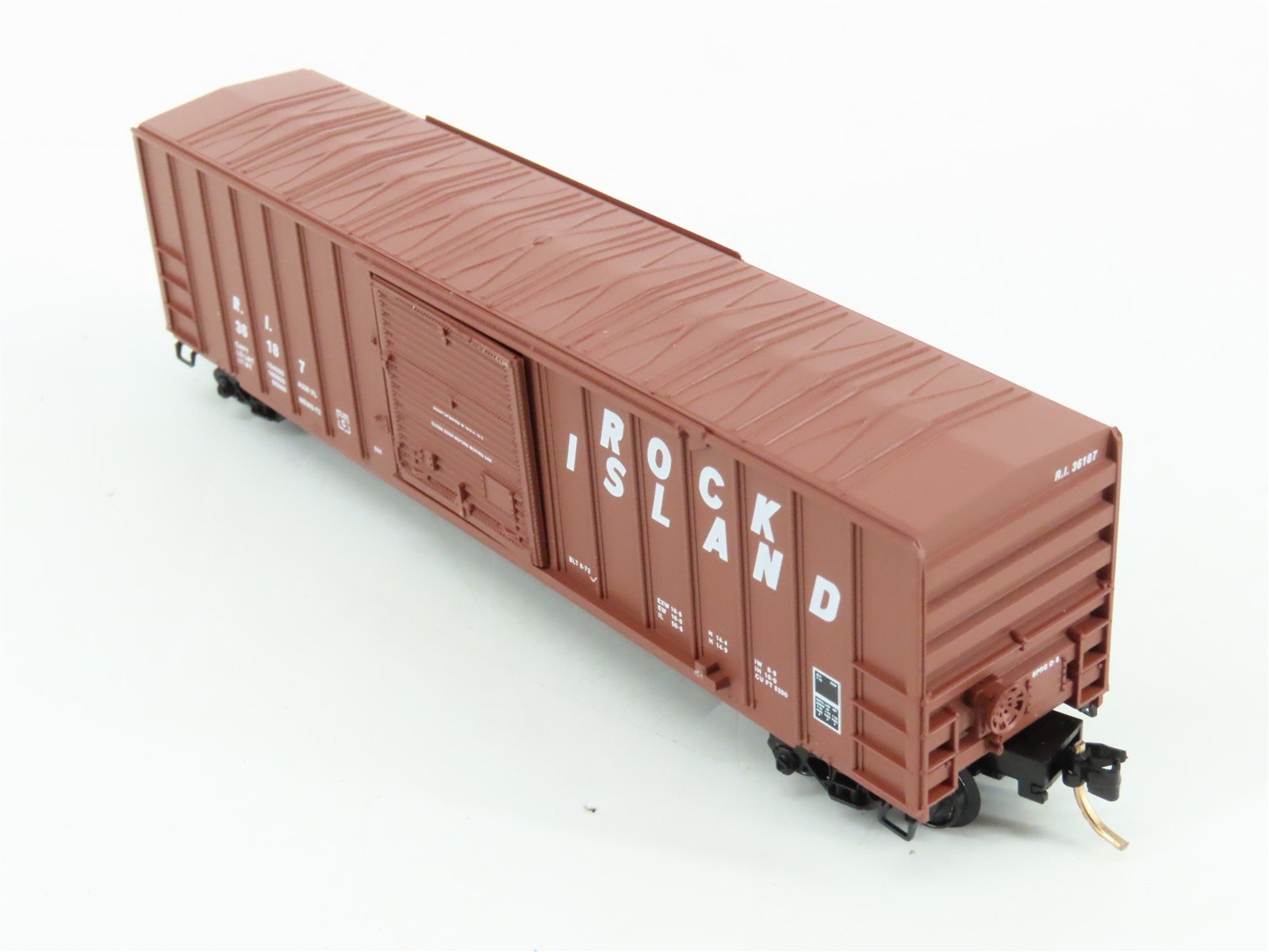 N Scale Micro-Trains 25430 RI Rock Island 50' Box Car 36187 RTR