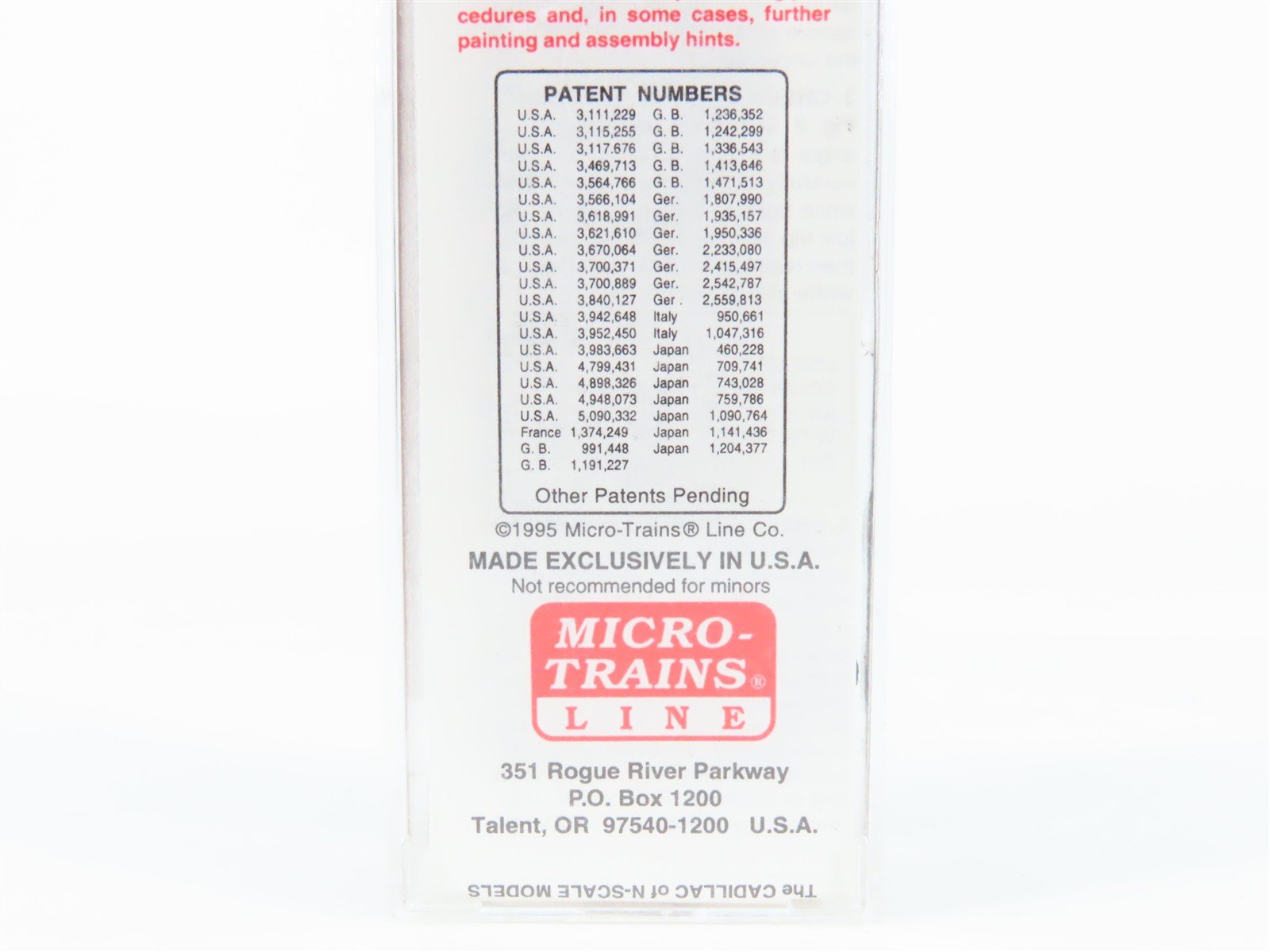 N Scale Micro-Trains 25430 RI Rock Island 50' Box Car 36187 RTR