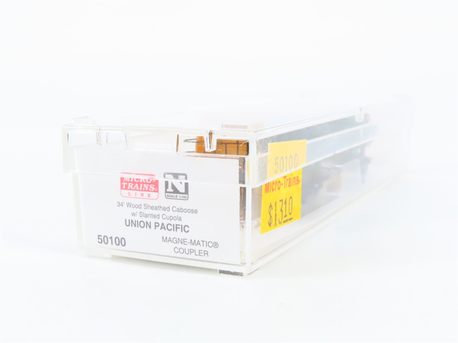 N Scale Micro-Trains 50100 UP Union Pacific 34' Caboose 3245 RTR