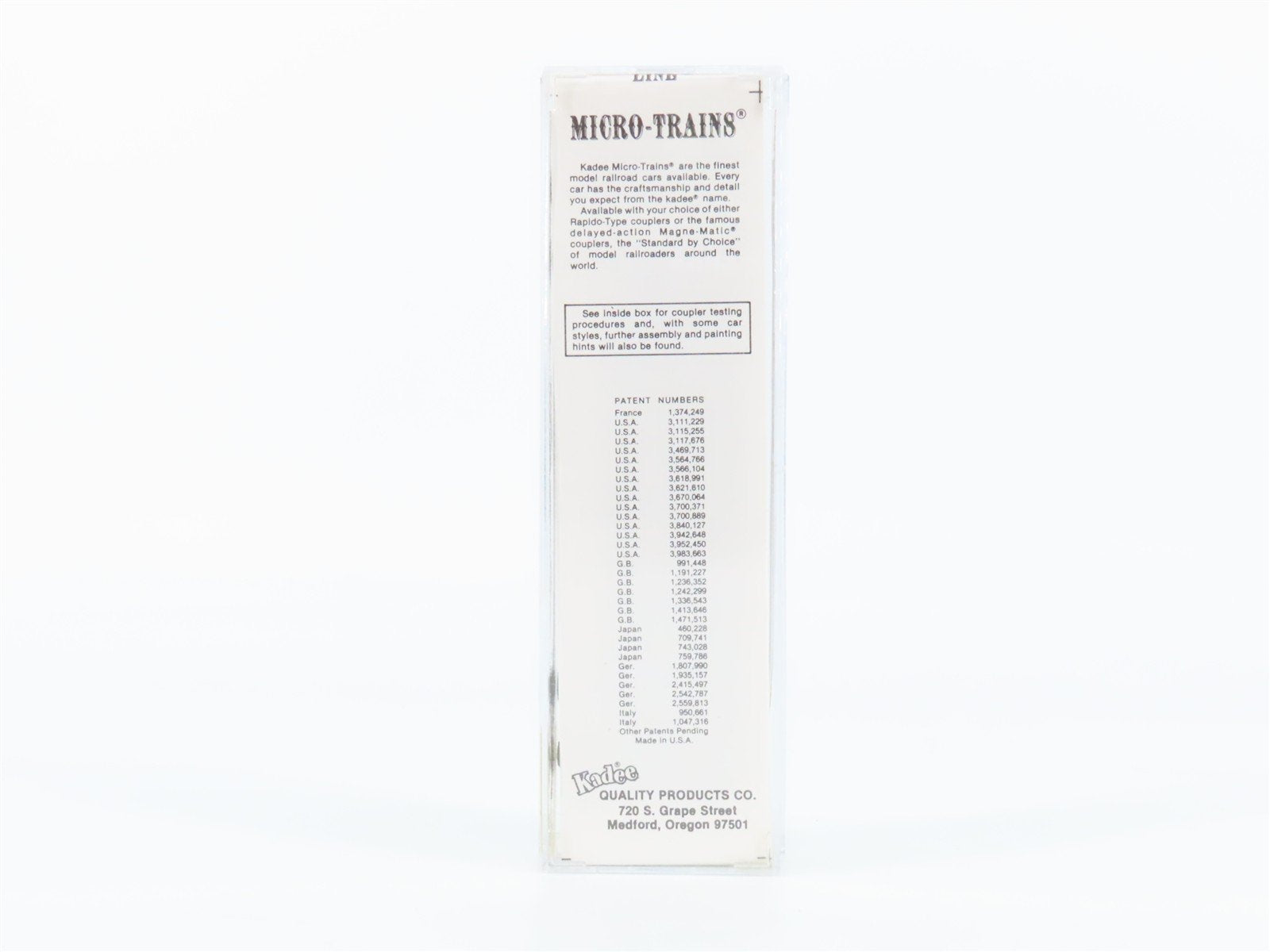 N Scale Micro-Trains 25360 VC Virginia Central 50' Box Car 1172 RTR