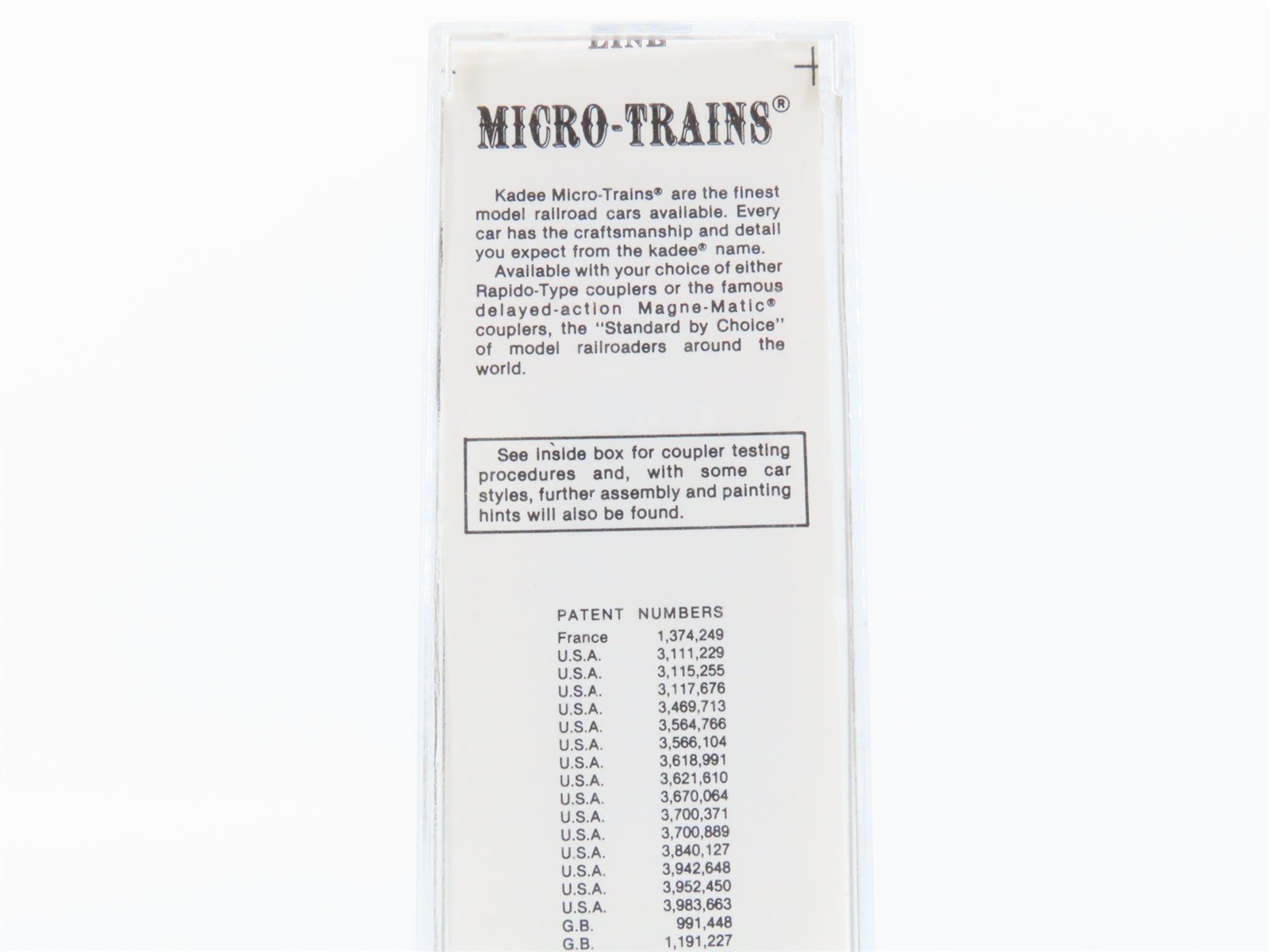 N Scale Micro-Trains 25360 VC Virginia Central 50' Box Car 1172 RTR