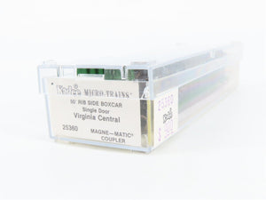 N Scale Micro-Trains 25360 VC Virginia Central 50' Box Car 1172 RTR